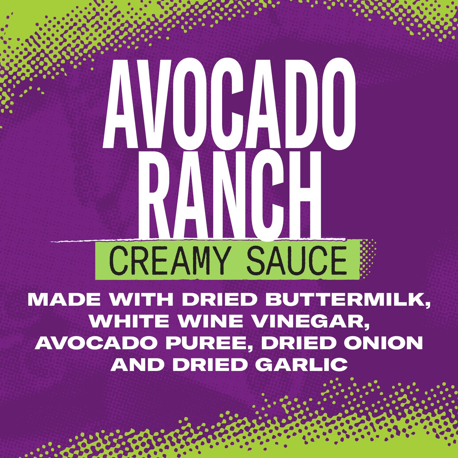 Creamy Avocado Ranch Sauce, 12 ounce
