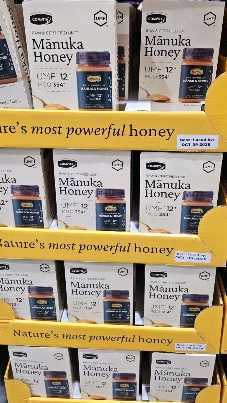 2pk COMVITA MANUKA HONEY 17.6 oz NEW ZEALAND RAW UMF 12+, MGO 354+ EXP: 2028