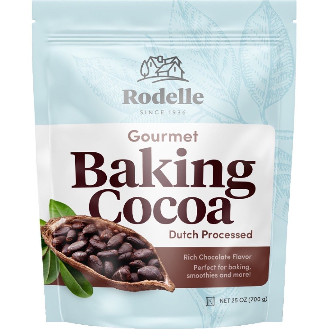 Rodelle Dutch Processed Gourmet Baking Cocoa Powder 25 ounce (Pack of 1)