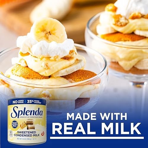 Sugar Free Condensed Milk 14 Oz Can Reduced Calorie No Sugar Added Baking Recipe