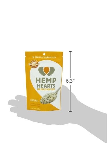 Manitoba Harvest Organic Hemp Hearts 2.1 Ounce Pack of 12 Protein Superfood S…