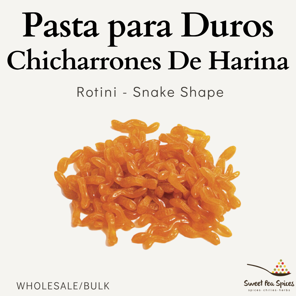 5lb Snake Duro – Rotini – Pasta Para Duro – Chicharrones de Harinas – Wheat Puff