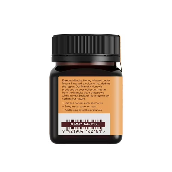 Egmont Raw Manuka Honey MGO 50+ – 100% Pure New Zealand Manuka Honey – Non-GMO