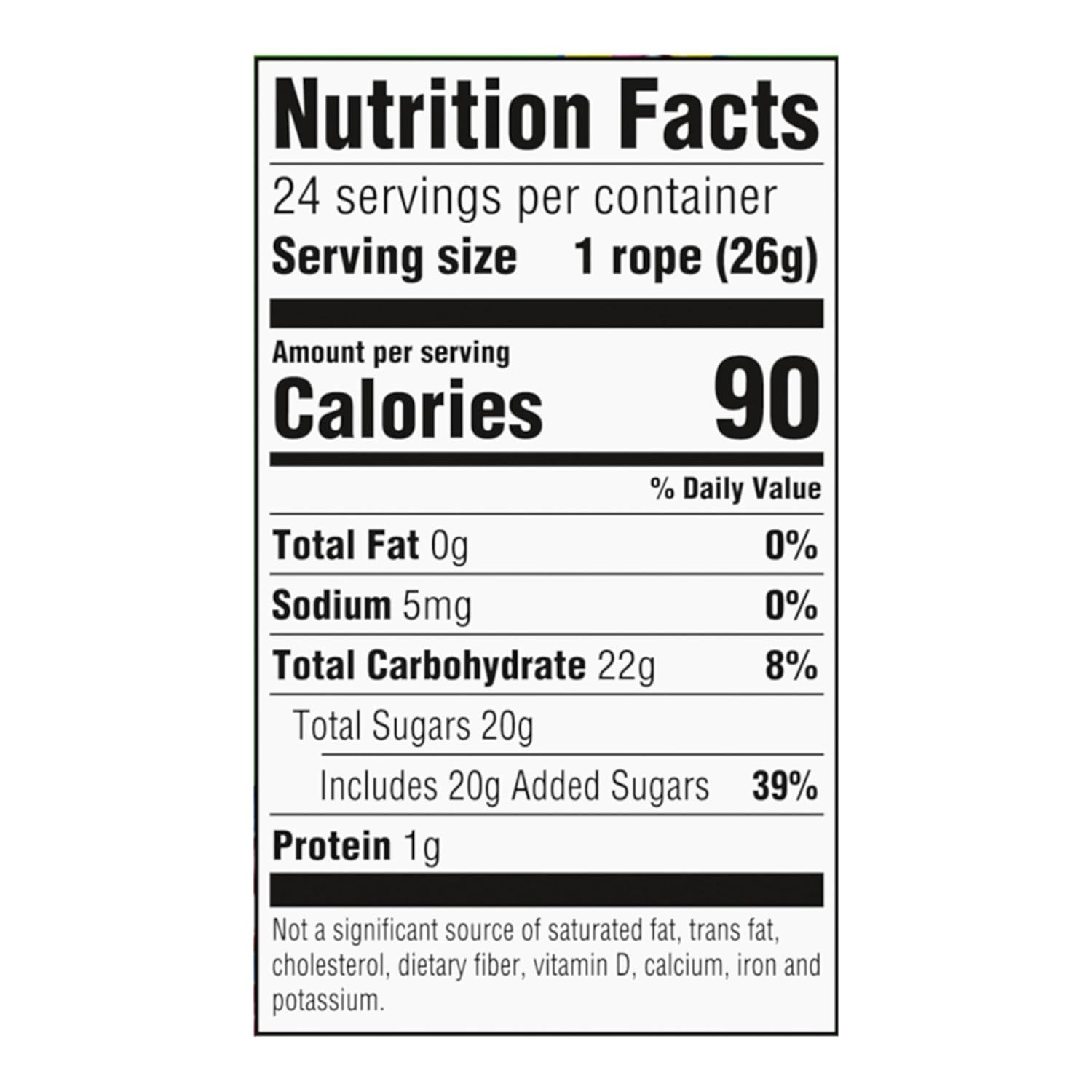 Nerds Hoppin Rope Easter Candy 0.92 oz Pack of 24 Bulk Spring Candy Rope