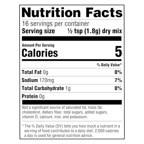 Amazon Grocery, Ranch Dip & Salad Dressing Seasoning Mix, 1 Ounce (Pack of 1)
