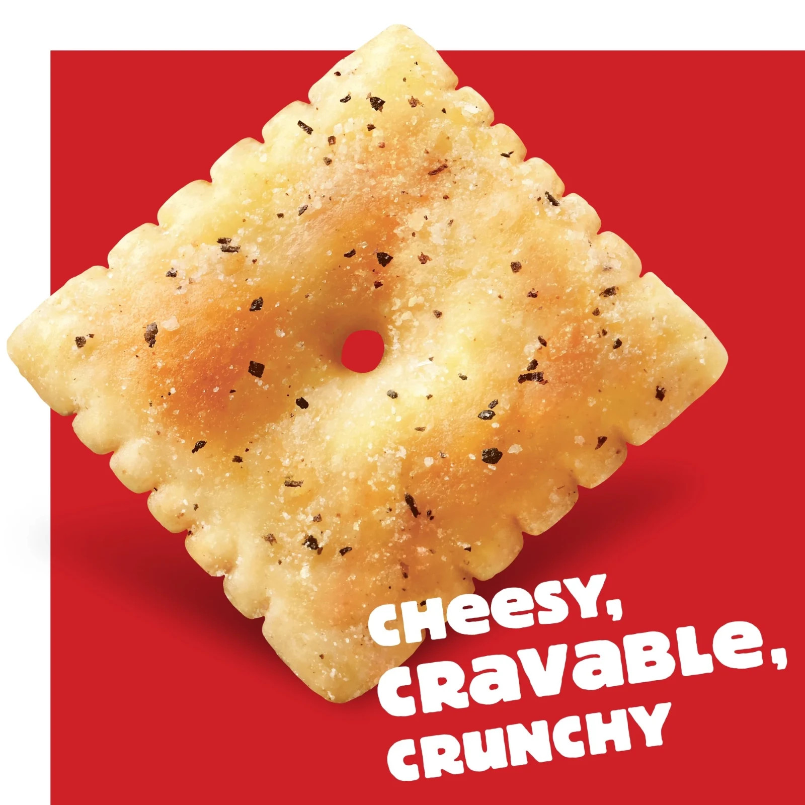 5 Pack Cheez-It Black Pepper Cheddar Crackers Size 12.4 oz Real Cheese Baked