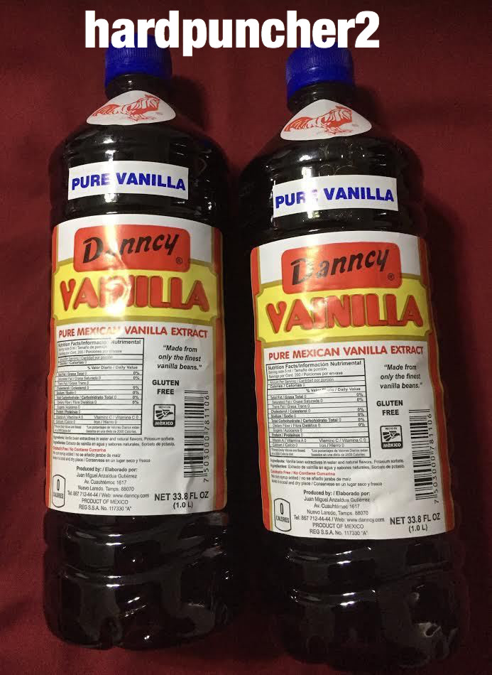 Two Danncy Mexican Vanilla Dark (Plastic 1 Liter)