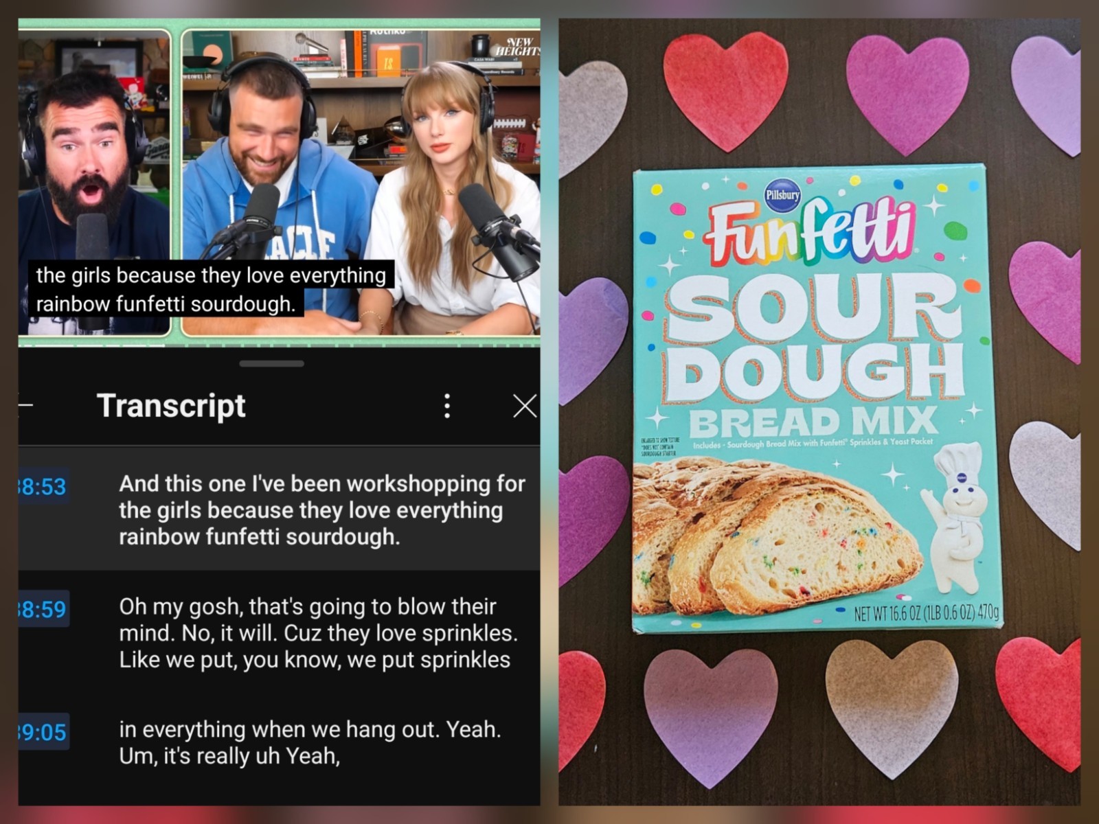 Pillsbury Funfetti Sourdough Bread Mix Limited Edition Taylor Swift Showgirl