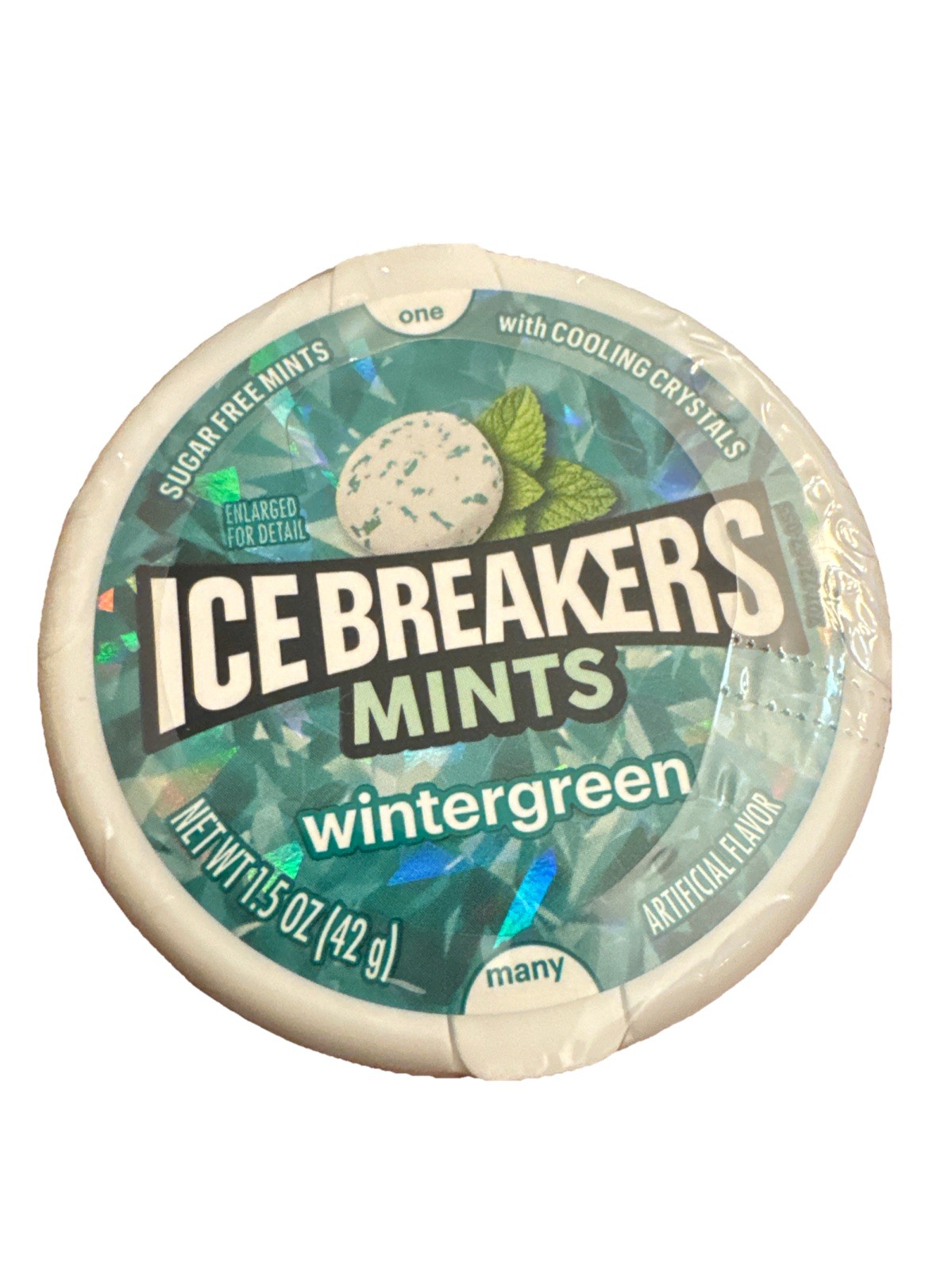 ICE BREAKERS Wintergreen Sugar Free Breath Mints X12 Packs Lot Sealed