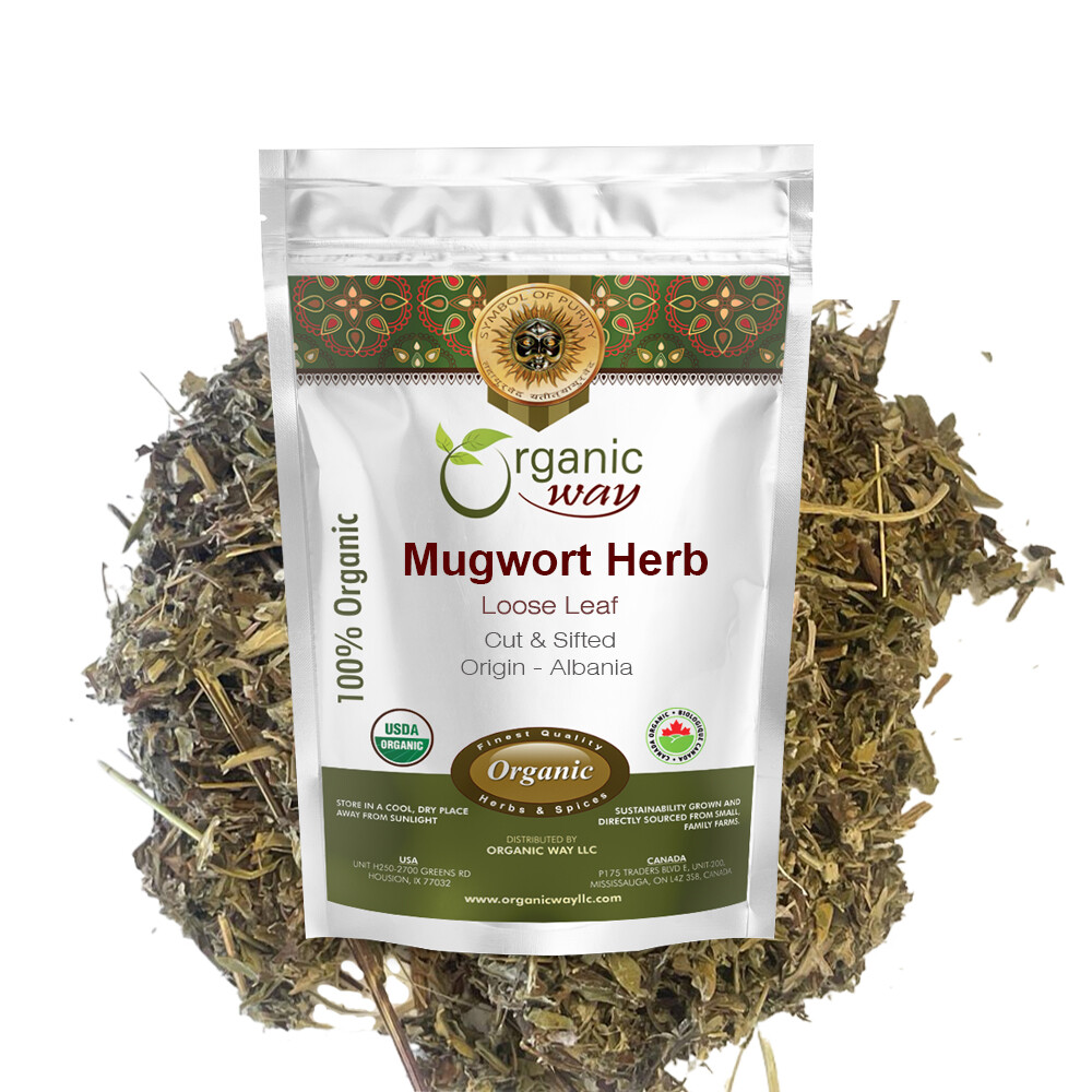 Mugwort Herb Loose Leaf Cut & Sifted – European Wild-Harvest