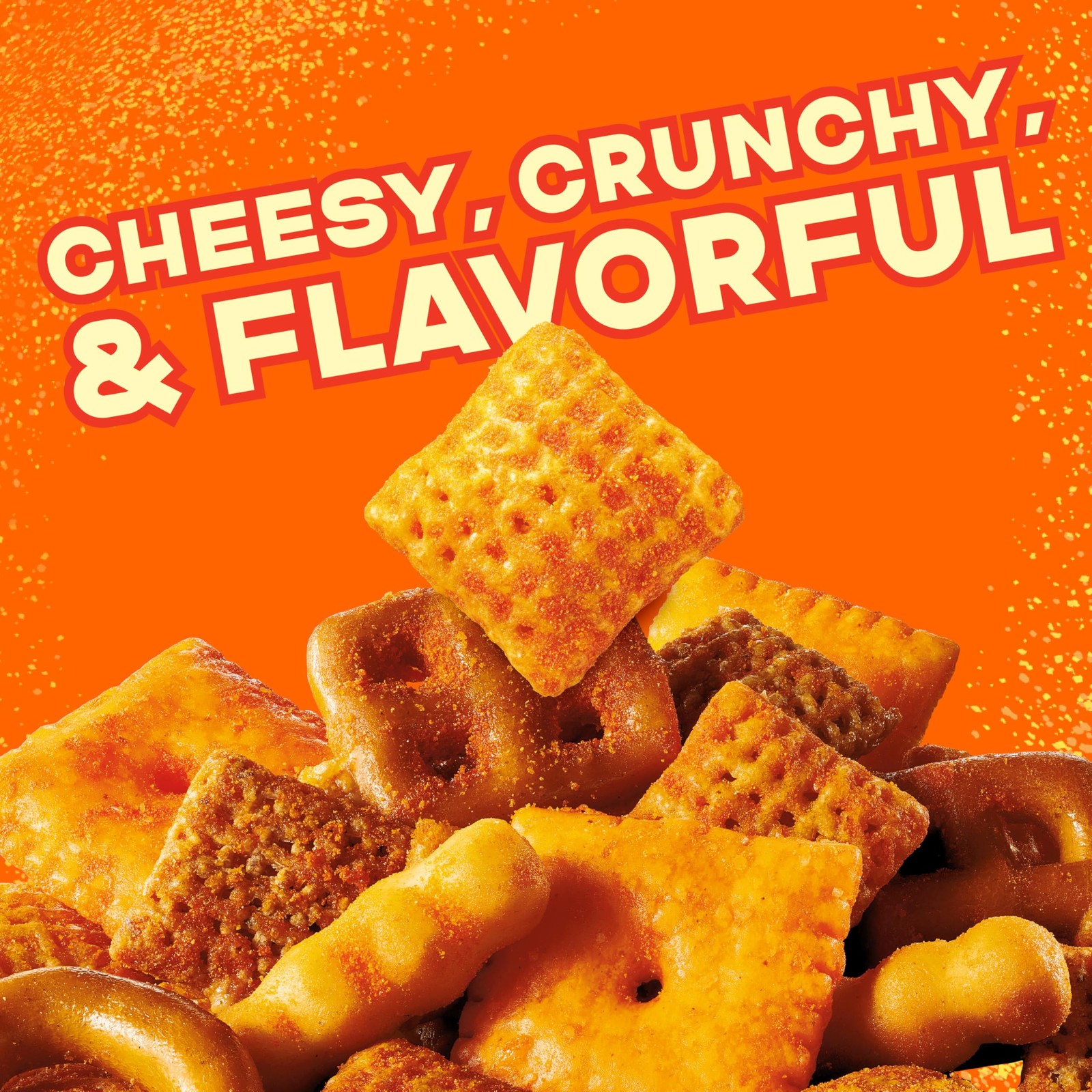 Chex Mix Cheddar Flavored Snack Mix, Cup, 2.5 oz Ounce (Pack of 1)