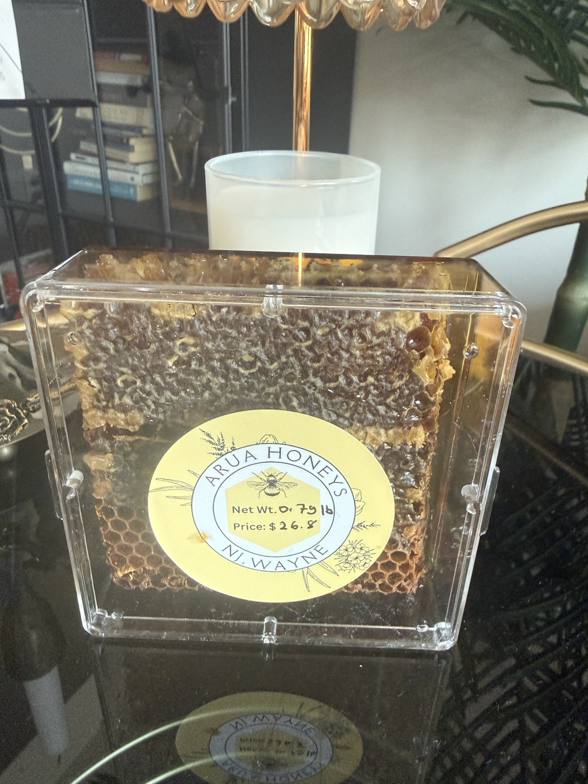 Arua Honeys Honeycomb 0.79 lb Natural Honey Comb Pantry Fresh