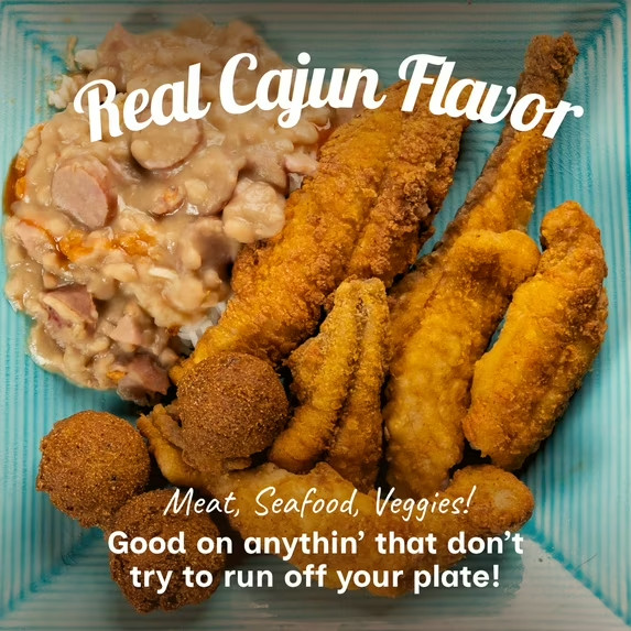 Cajun Two Step Fire 8 oz, All Purpose Seasoning, Low Sodium