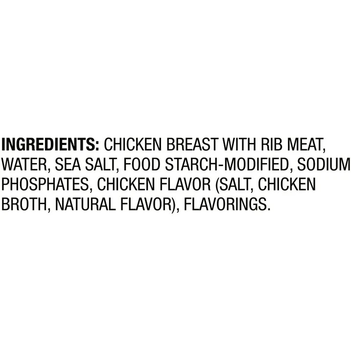 Great Value Chunk Chicken Breast, 12.5 Ounce Can (4 Pack)