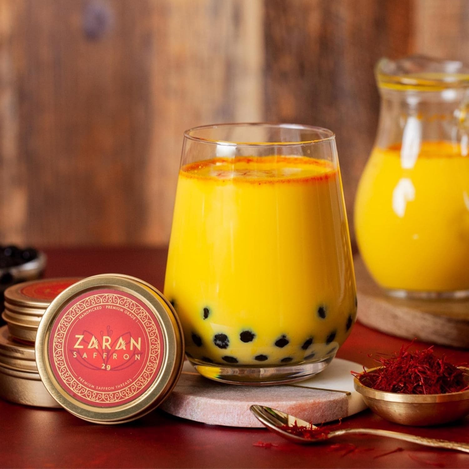Gourmet Super Negin Saffron Threads – 2g, Flavor Boost for Teas & Dishes