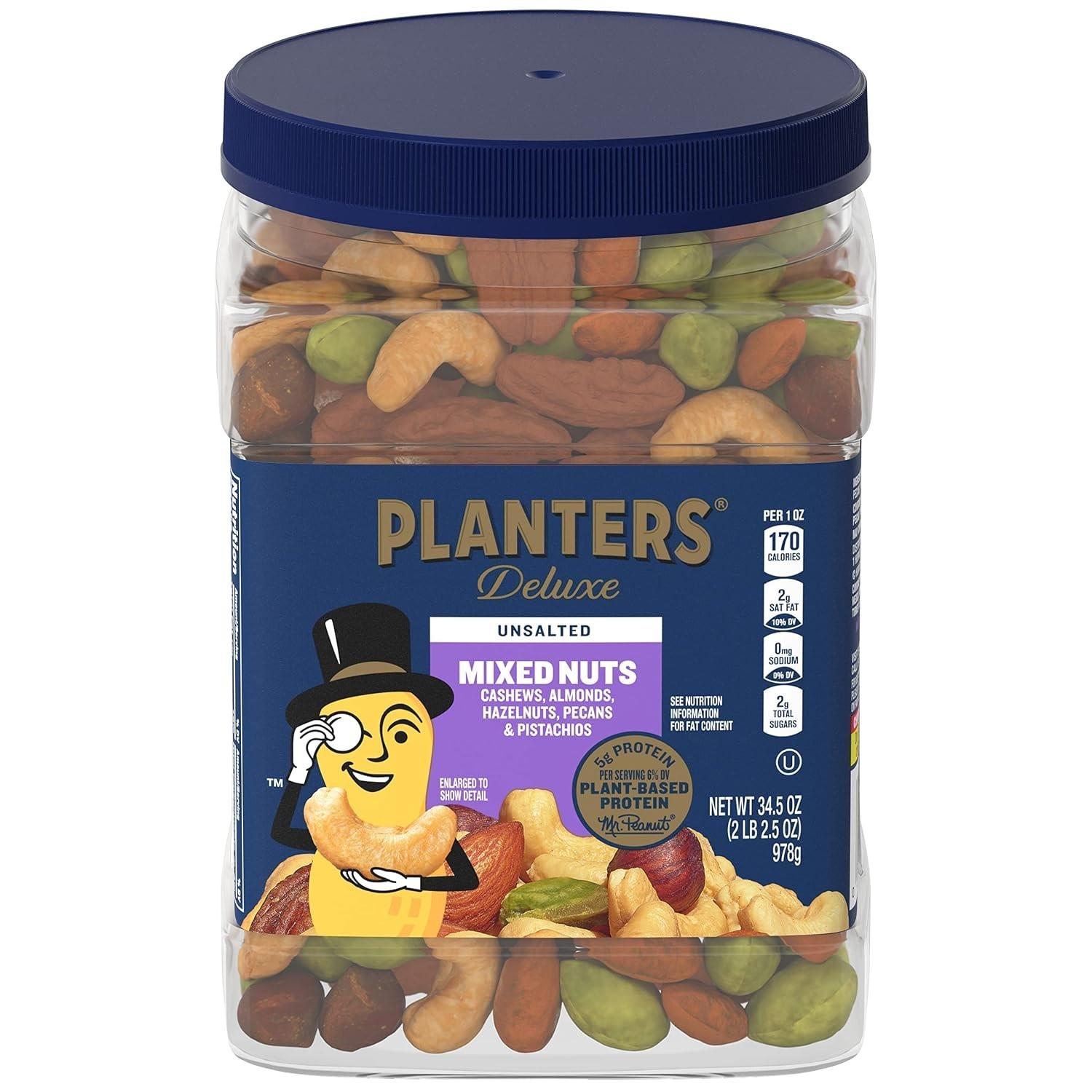 Gourmet Blend of Unsalted California Pistachios & More
