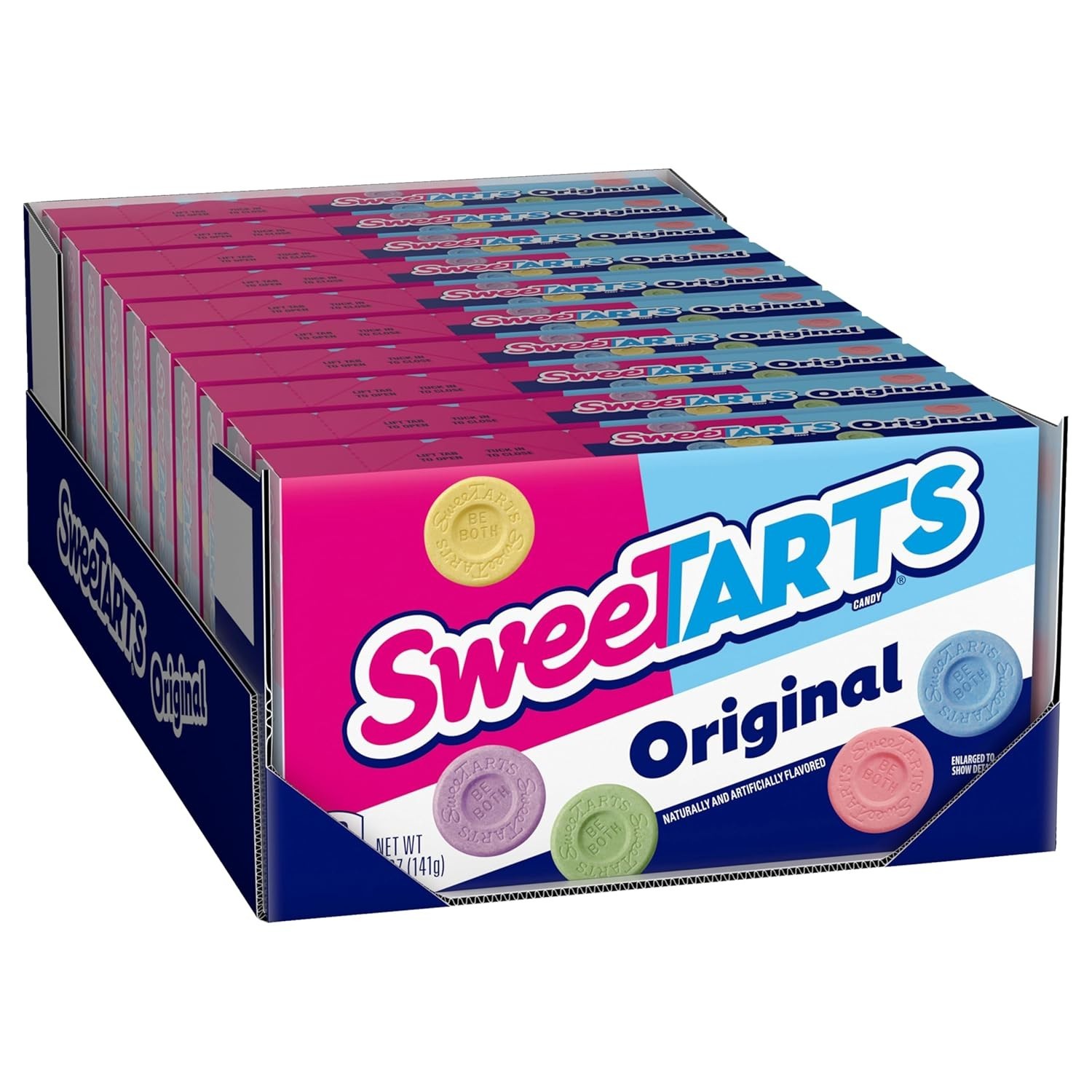 SweeTARTS Assorted Candy 5 Ounce Pack of 10 Sweet and Tart Treats