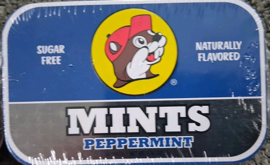 Buc-ees Mints & Sours Tin Set Cinnamon Peppermint Orange Blast Sealed
