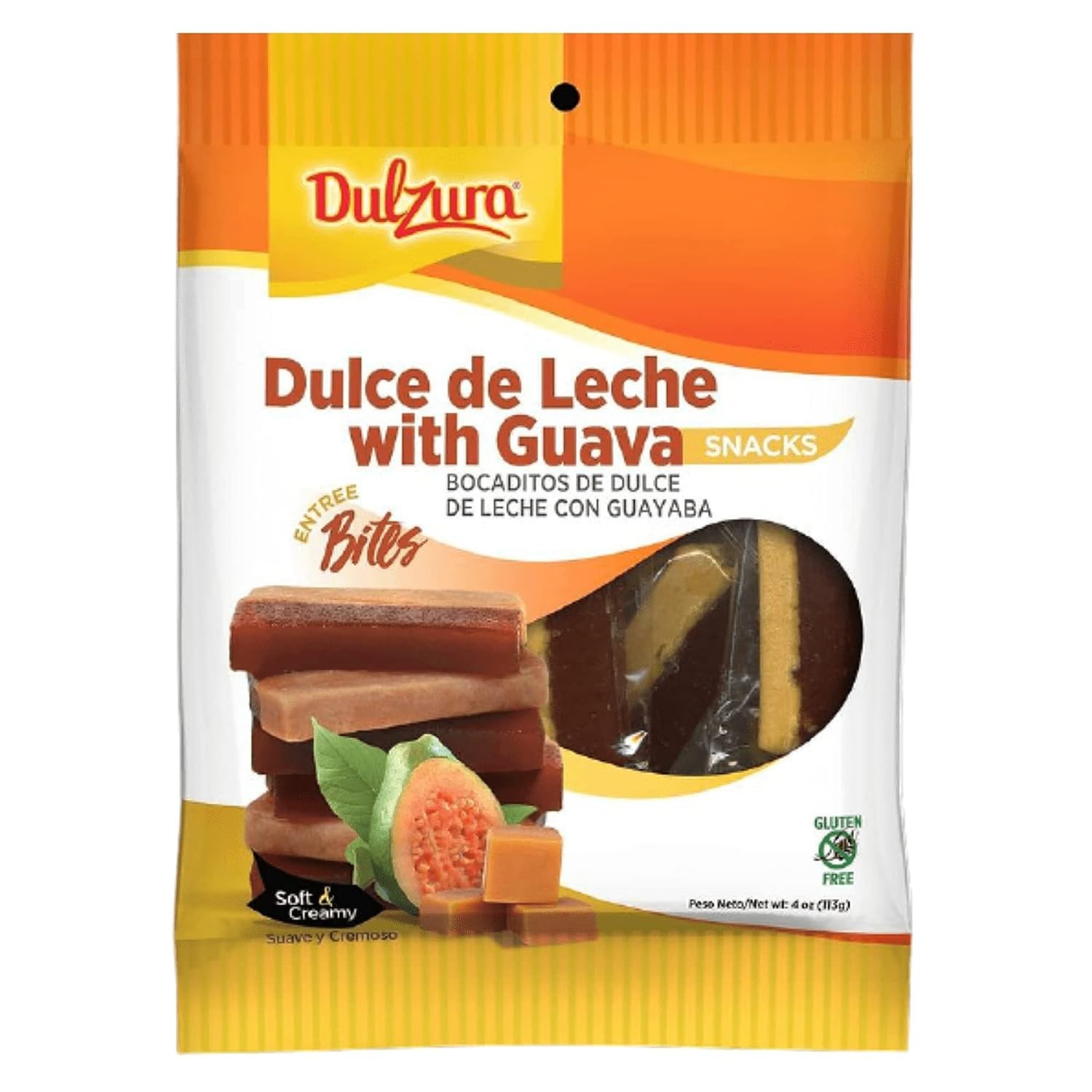 Dulzura Borincana Dulce de Leche con Guayaba (Milk candy with guava)