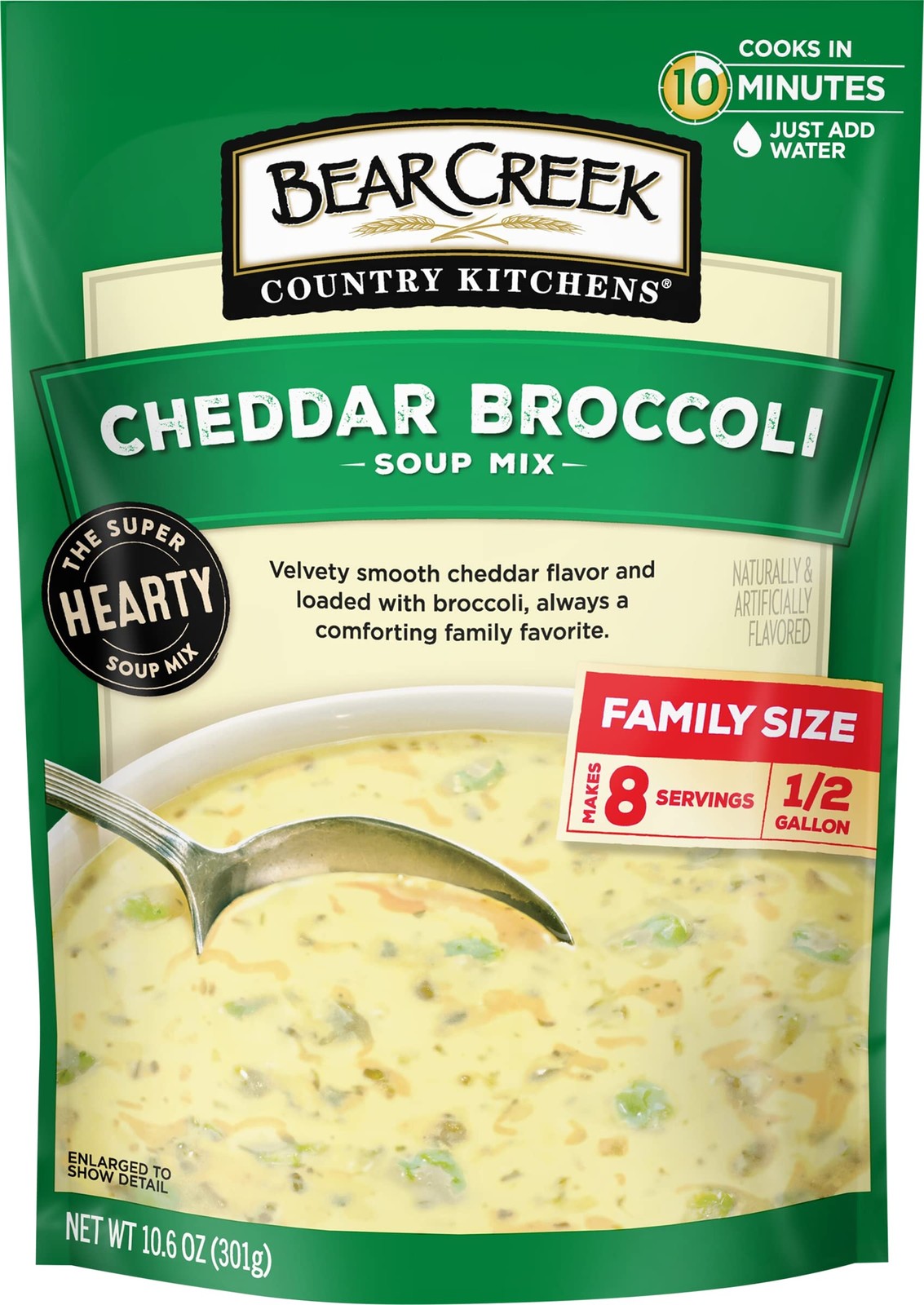 BestBy07/27 Bear Creek Cheddar Broccoli Soup Mix 10.6oz (USED BY JUL/31/27)