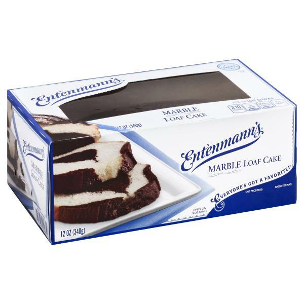Entenmann’s Marble Loaf Pound Cake 12 ounces