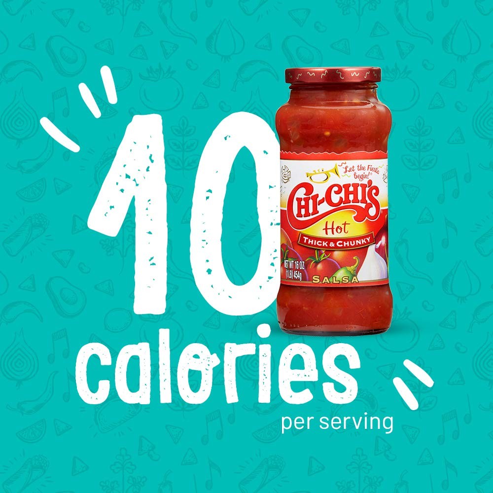 chi-chi’s Thick And Chunky Hot Salsa, 16 oz