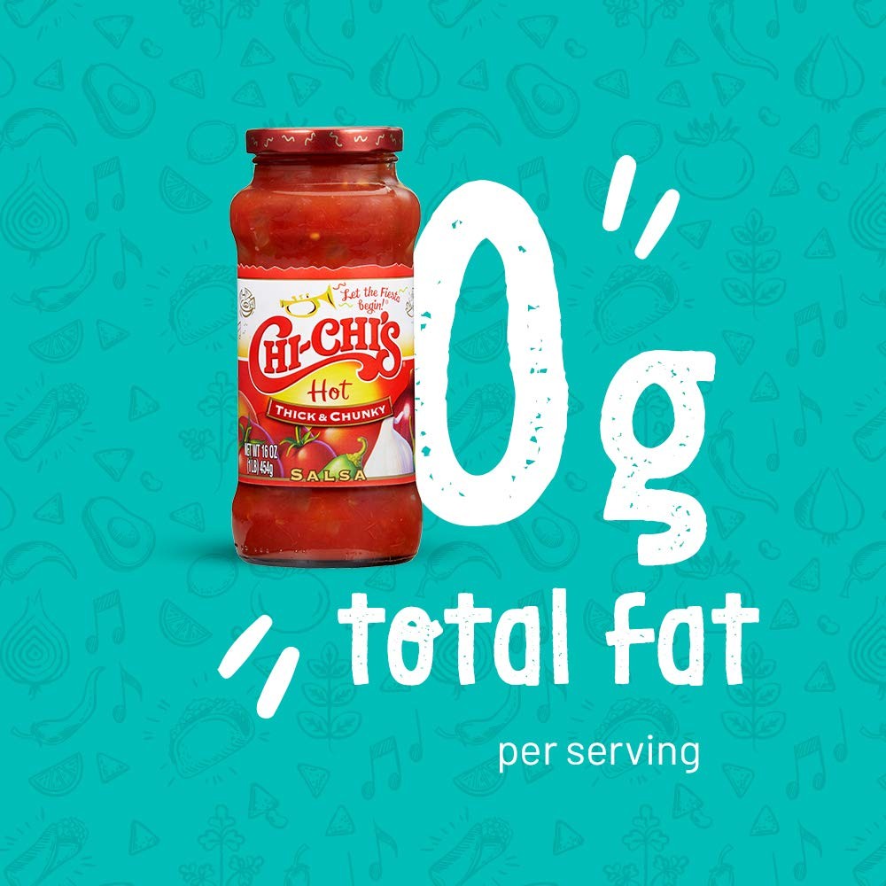 chi-chi’s Thick And Chunky Hot Salsa, 16 oz