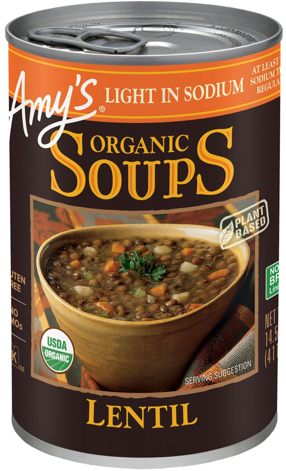 Amy’s Organic Light in Sodium Lentil Soup – 14.5 oz