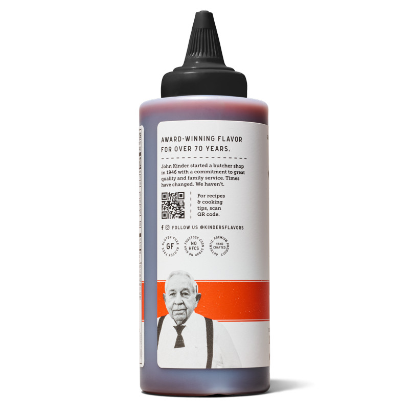 (2 pack) Kinder’s Original Mild BBQ Sauce, 15.5 oz Squeeze Bottle