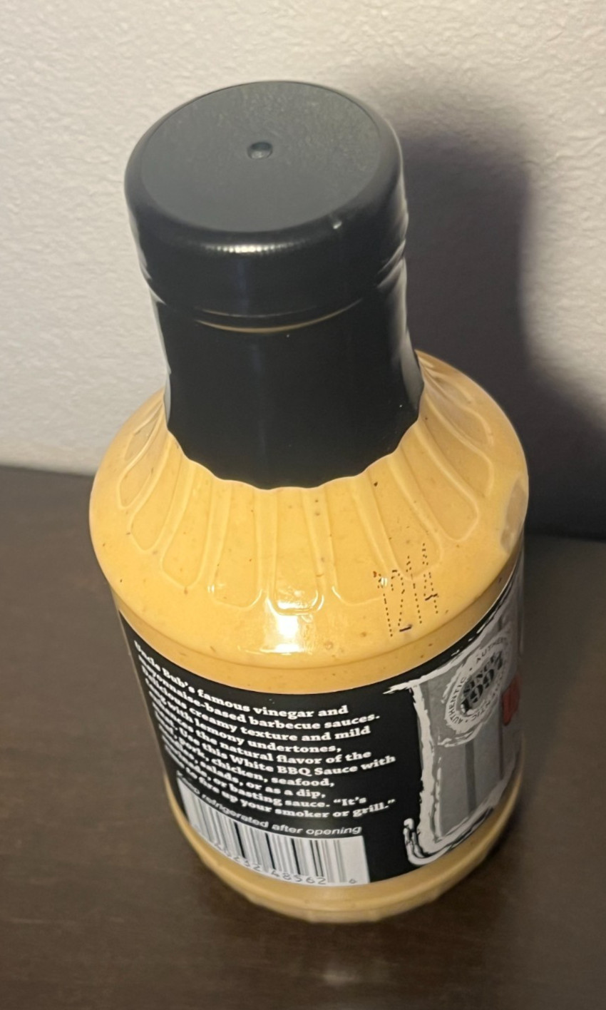 Uncle Bubs White Wash Barbeque BBQ Sauce Dressing Condiment 16oz Sealed NEW
