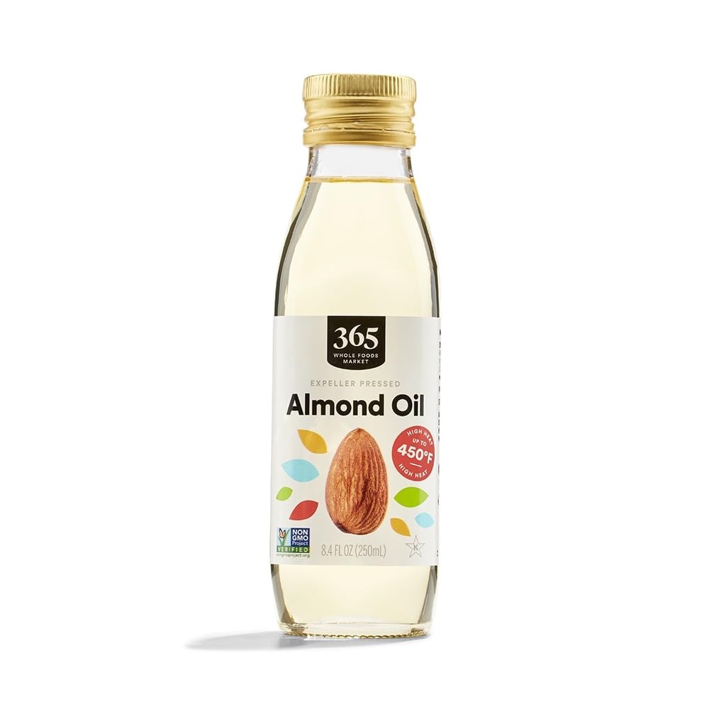 365 by Whole Foods Market, Almond Oil, 8.4 fl oz Fl Oz (Pack of 1)