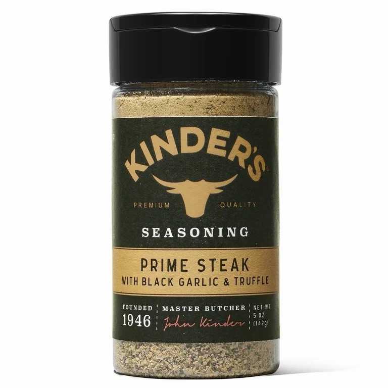 Kinder’s Prime Steak with Black Garlic and Truffle Rub and Seasoning, 5 oz