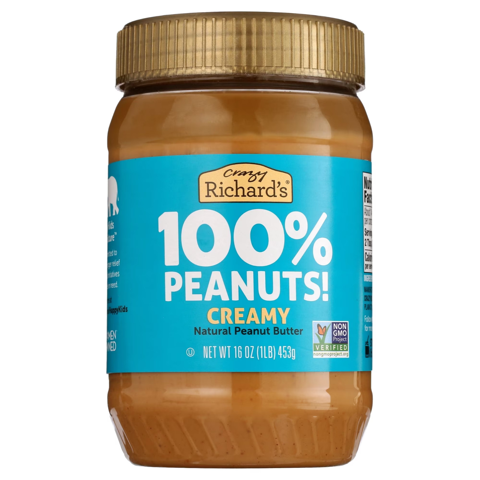 (2 pack) Crazy Richard’s All-Natural Creamy Peanut Butter, 16 oz…