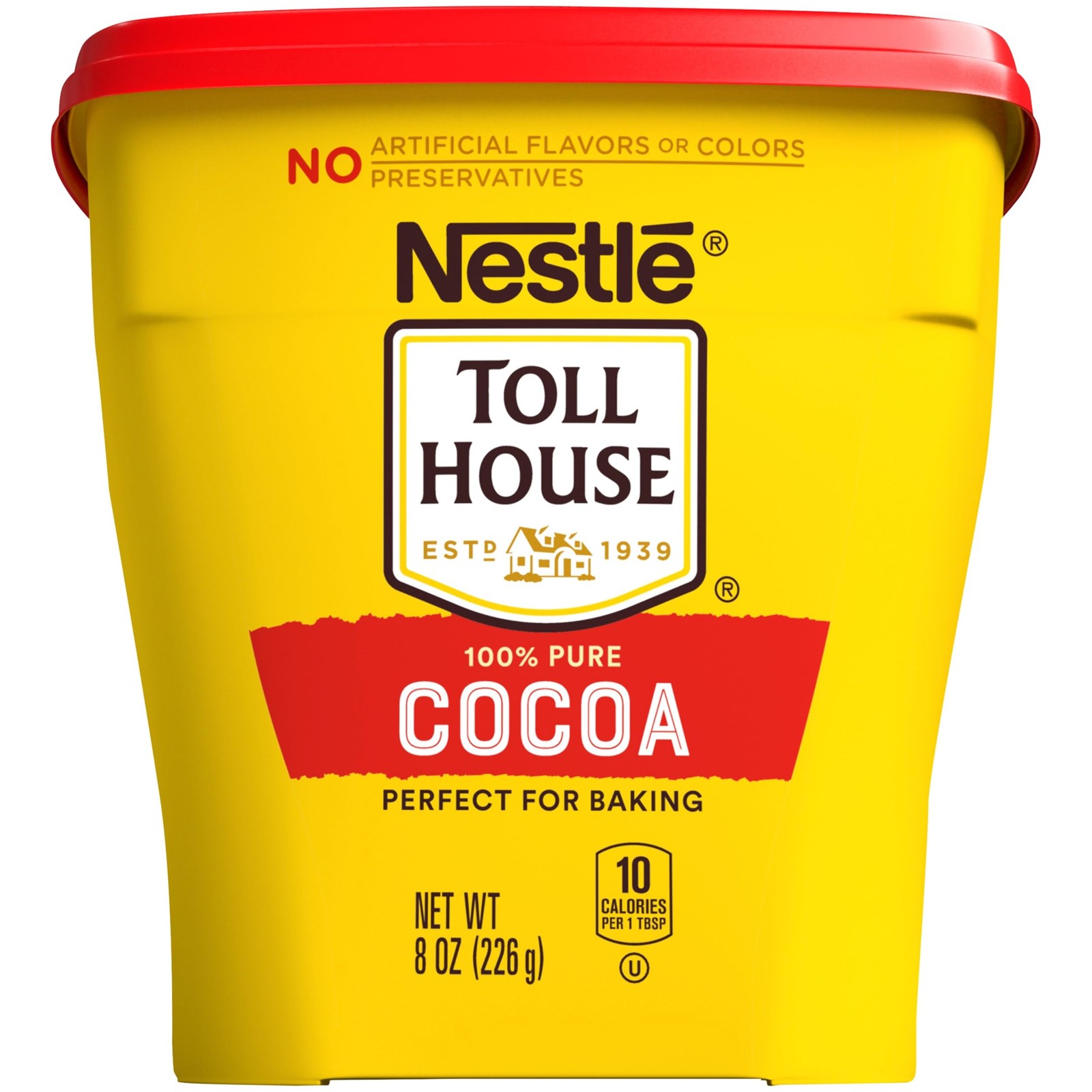Nestle Toll House 100% Pure Cocoa Perfect for 8 Ounce (Pack of 1), Rich Brown