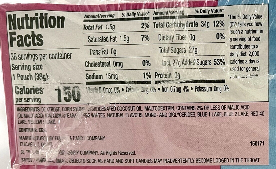 Sweetarts Giant Chewy Candy 36 Ct Bulk Box Sweet Tart Sweetart Sweettart Candies