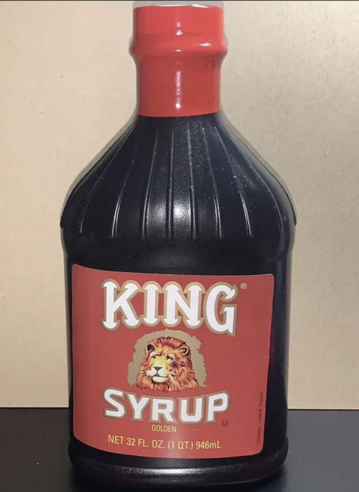 King Syrup Golden 32 oz. 1 Bottle 🍾