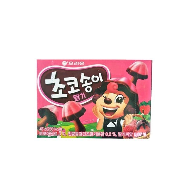 Korean Snack Strawberry Snack Pack– 10 Count,Cookies, Biscuits & Candies