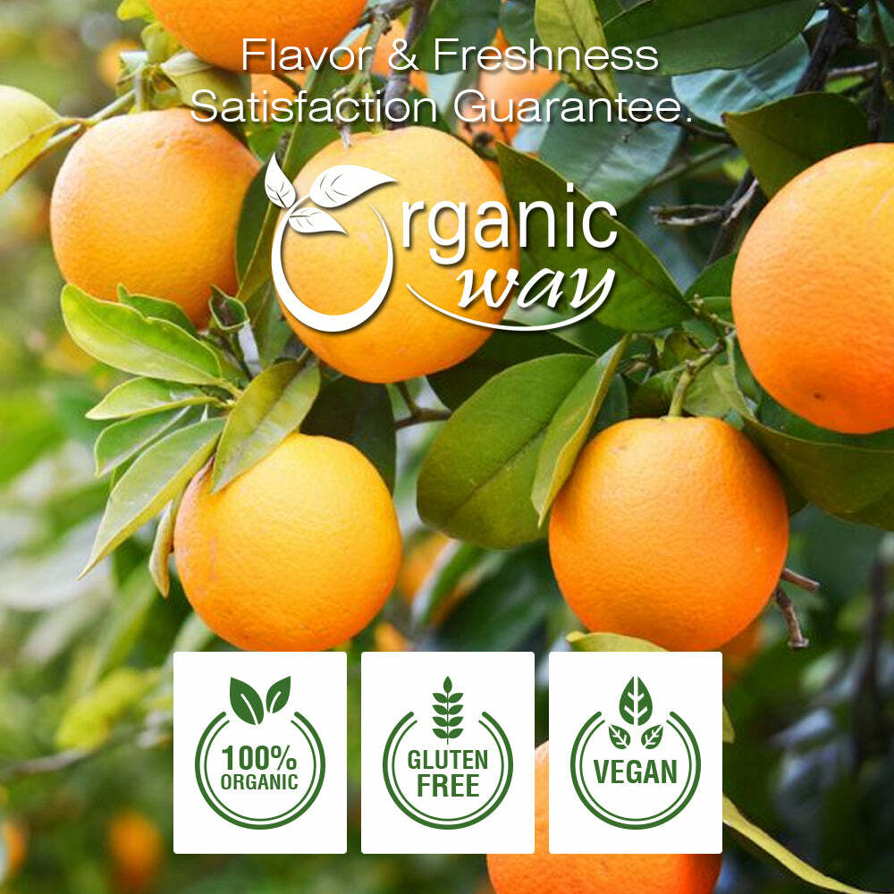Organic Way Orange Peel Powder – Organic, Kosher & USDA Certified