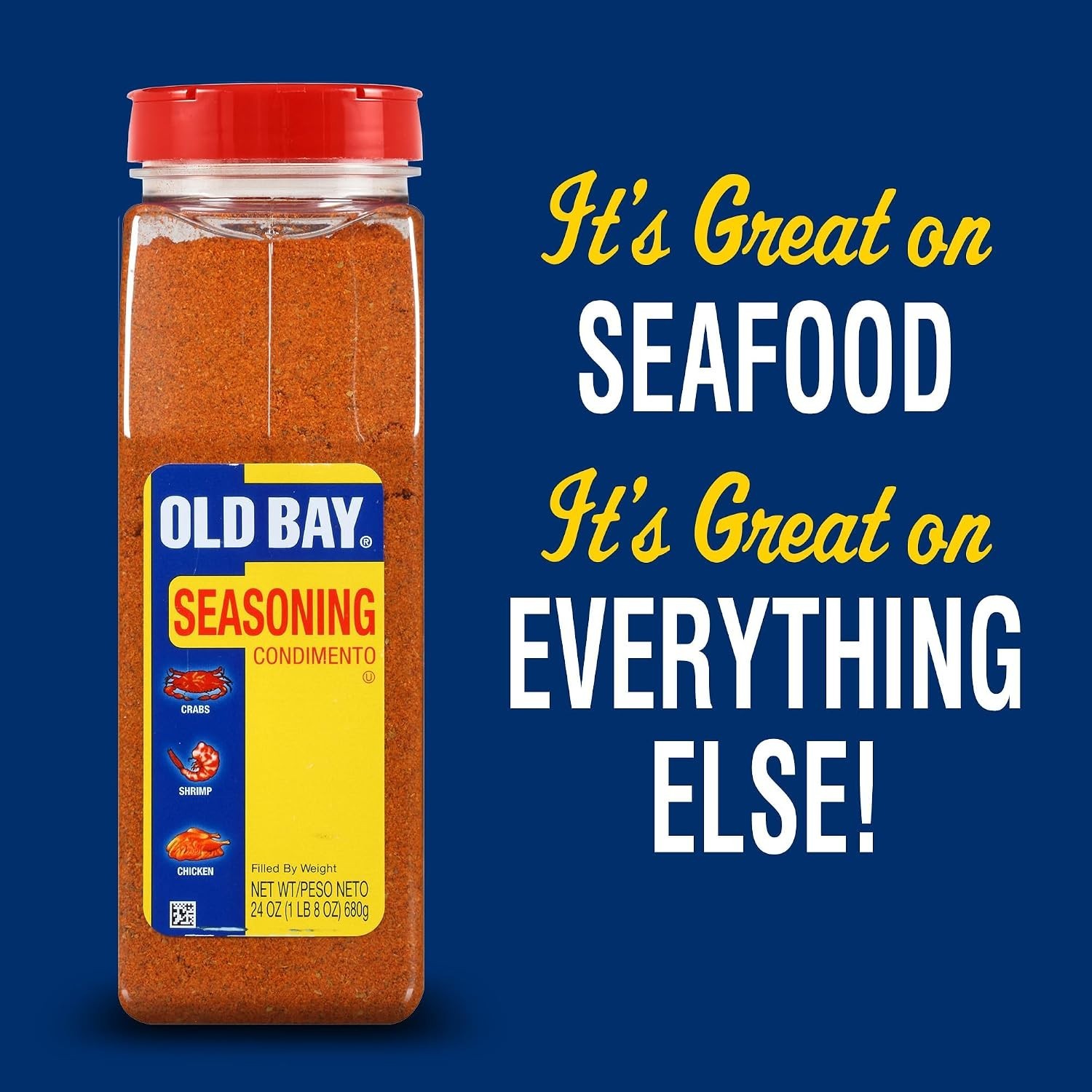 Versatile 24 oz All-Purpose Seasoning – Ideal for Seafood, Poultry & More