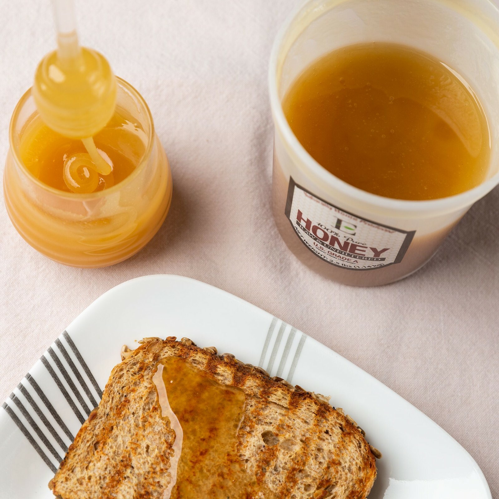 100% Pure Honey from California – Very Delicious! Citrus, Raw Honey – 5 lbs