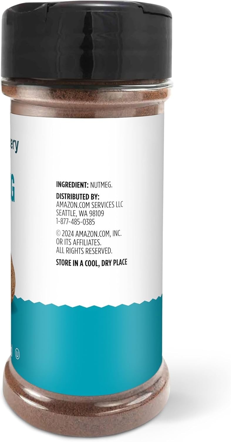 Authentic Ground Nutmeg, 3.25 Oz Bottle – Elevate Your Culinary Creations