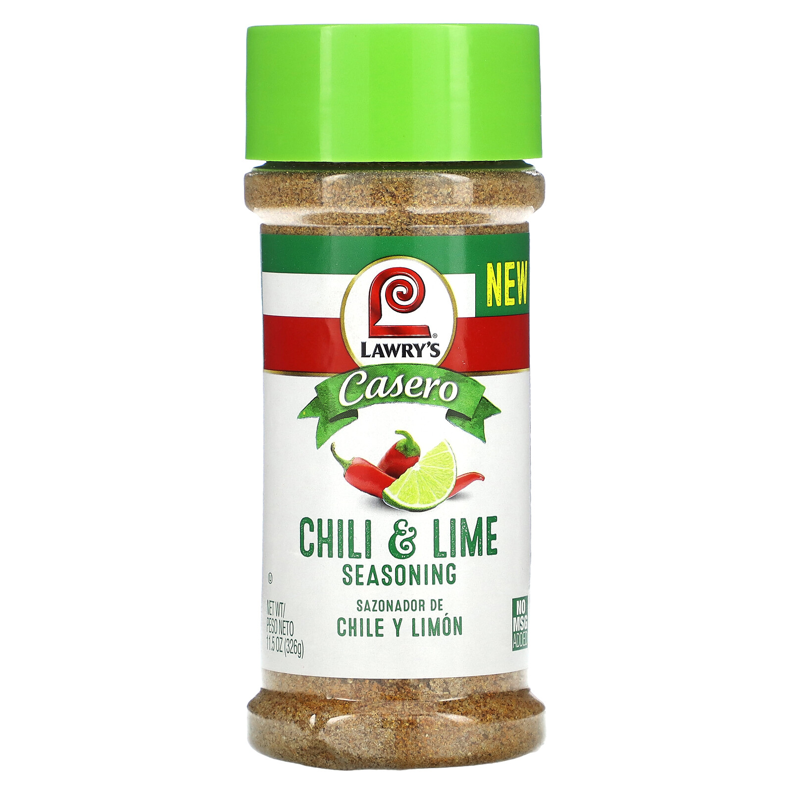 Casero, Chili & Lime Seasoning, 11.5 oz (326 g)
