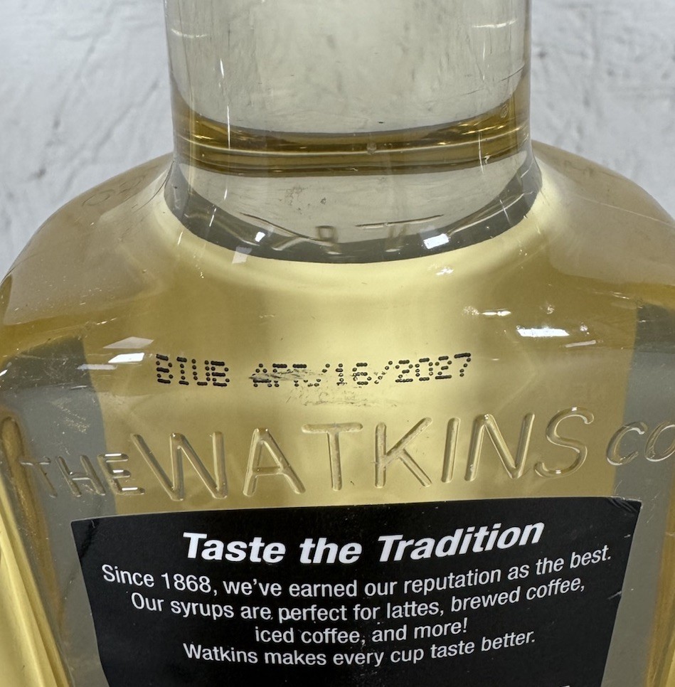 3-Pack – Watkins Caramel Coffee Flavoring Syrup, 11 Ounce New & Sealed!