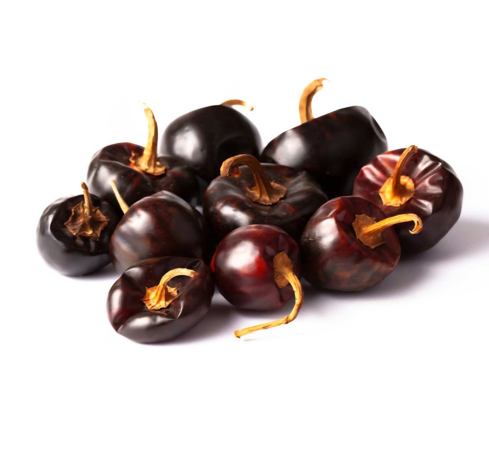 Dried Cascabel Chili / Chile Cascabel Seco ( 4 oz )