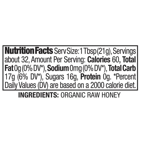 2-Pack Kirkland Signature Organic Raw Honey, 24 oz, 3-count