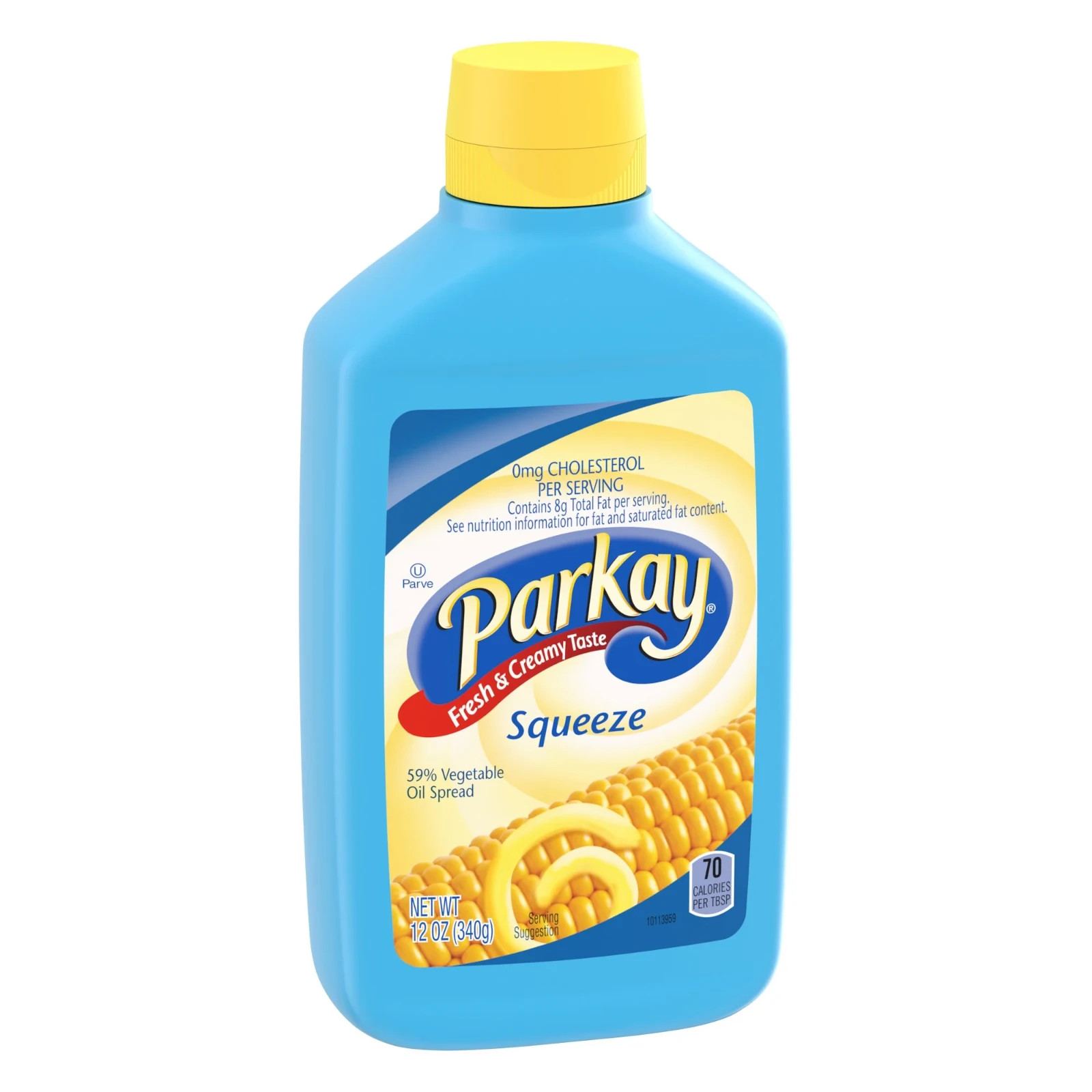 3 Pack Parkay Squeeze Vegetable Oil Spread Original Flavor 12 oz Bottles Creamy