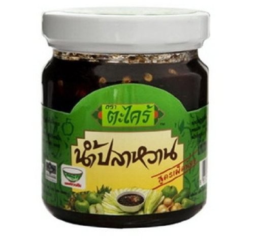 Nam Pla Wan «Takrai» Sweet Fish Sauce for Mango (225g.) thai food dipping sauce