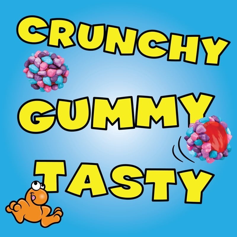 NERDS Very Berry Gummy Clusters – Crunchy and Chewy Candy, 18.5 oz Bag
