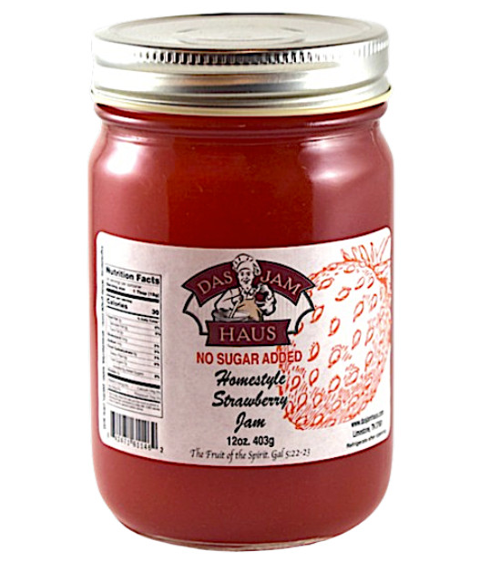 Strawberry Jam Varieties Homestyle~Jam 16oz 1 Pint All Natural Ingredients