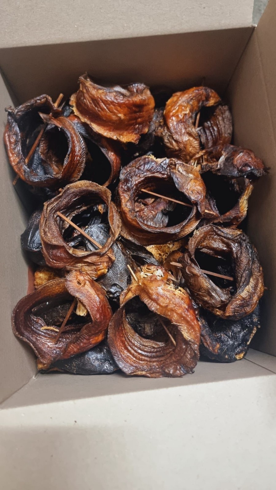 Wholesale Smoked Abo (Sole) Fish/Medium Box Of 26pcs